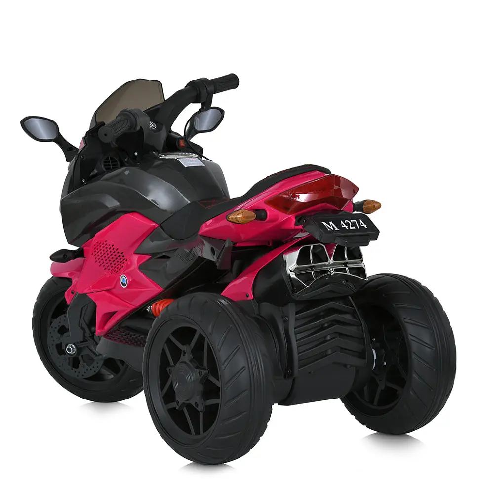 Дитячий електромобіль Bambi Мотоцикл M 4274ELR-8 до 30 кг - фото 4
