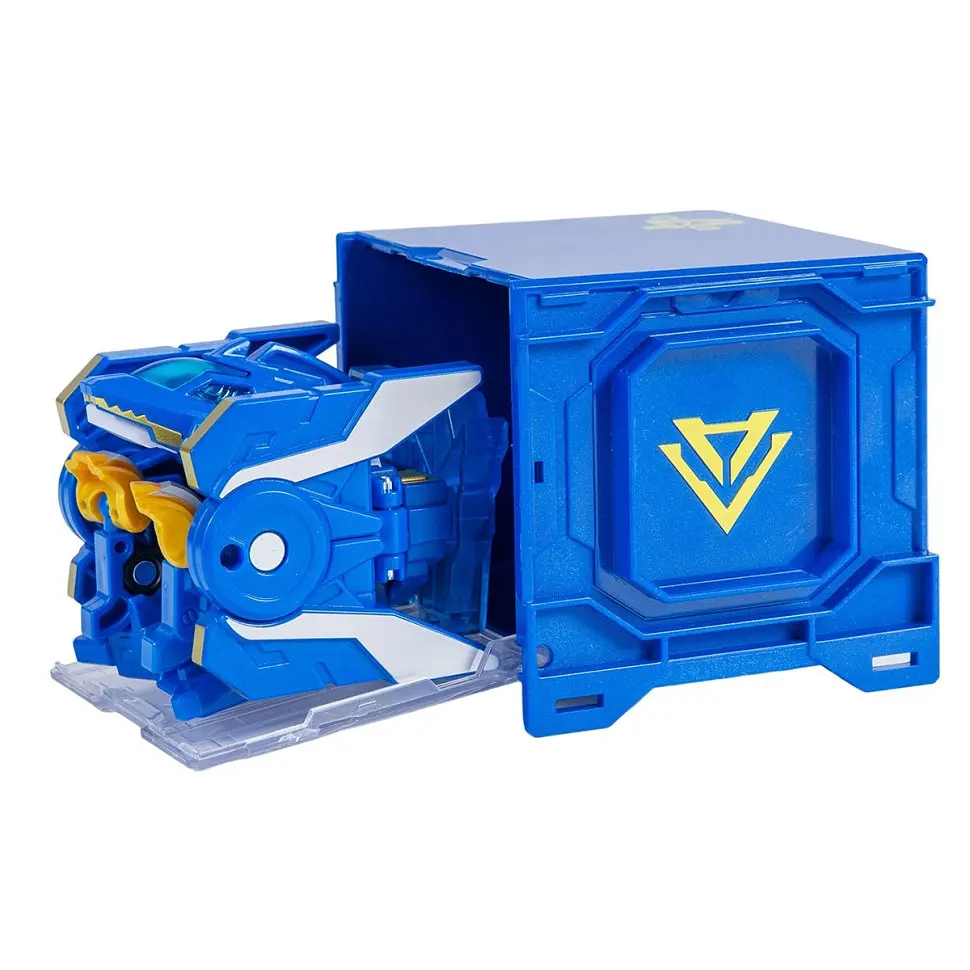Динозавр-трансформер Dinoster Птера-Бот EU580840-4 бокс для зберігання, синій - фото 5