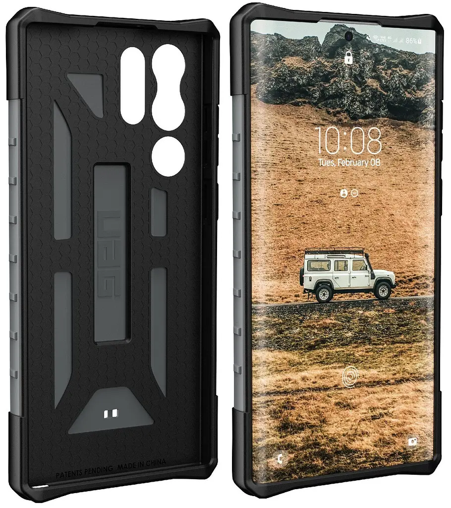 Чохол протиударний UAG Pathfinder 213447113333 для Samsung Galaxy S22 Ultra (6.8") Silver - фото 2
