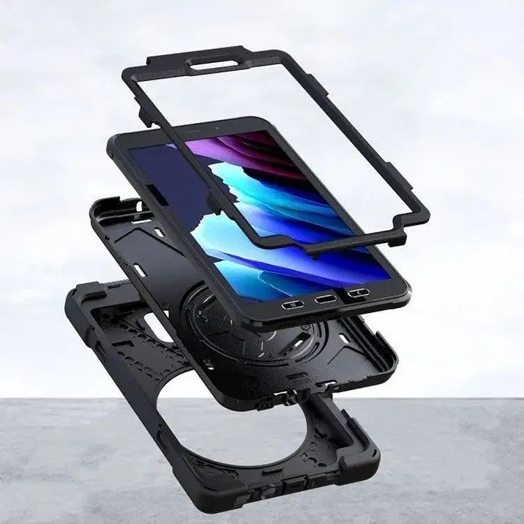 Чехол-подставка BeCover Heavy Duty Case для Samsung Galaxy Tab Active 3 SM-T570/SM-T575/SM-T577 8" Black (710047) - фото 6