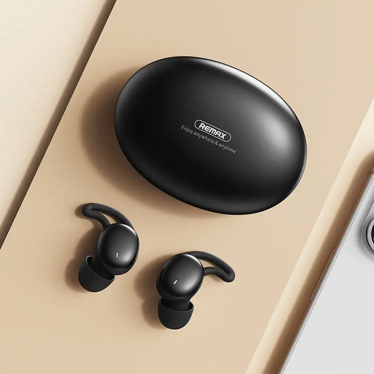 Бездротові навушники TWS Remax Dreamer Series True Wireless Music Earbuds SleepBuds Z2 Black (6954851209171) - фото 3