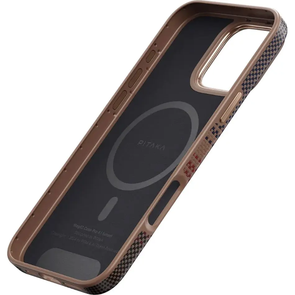 Чохол Pitaka Military-Grade Protective Case для Apple iPhone 16 Pro Max Sunset (KI1601PPSUM) [126175] - фото 3