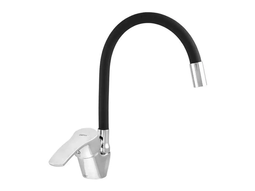Змішувач ZERIX на мийку чорний YUB 279 REFLECTOR BLACK