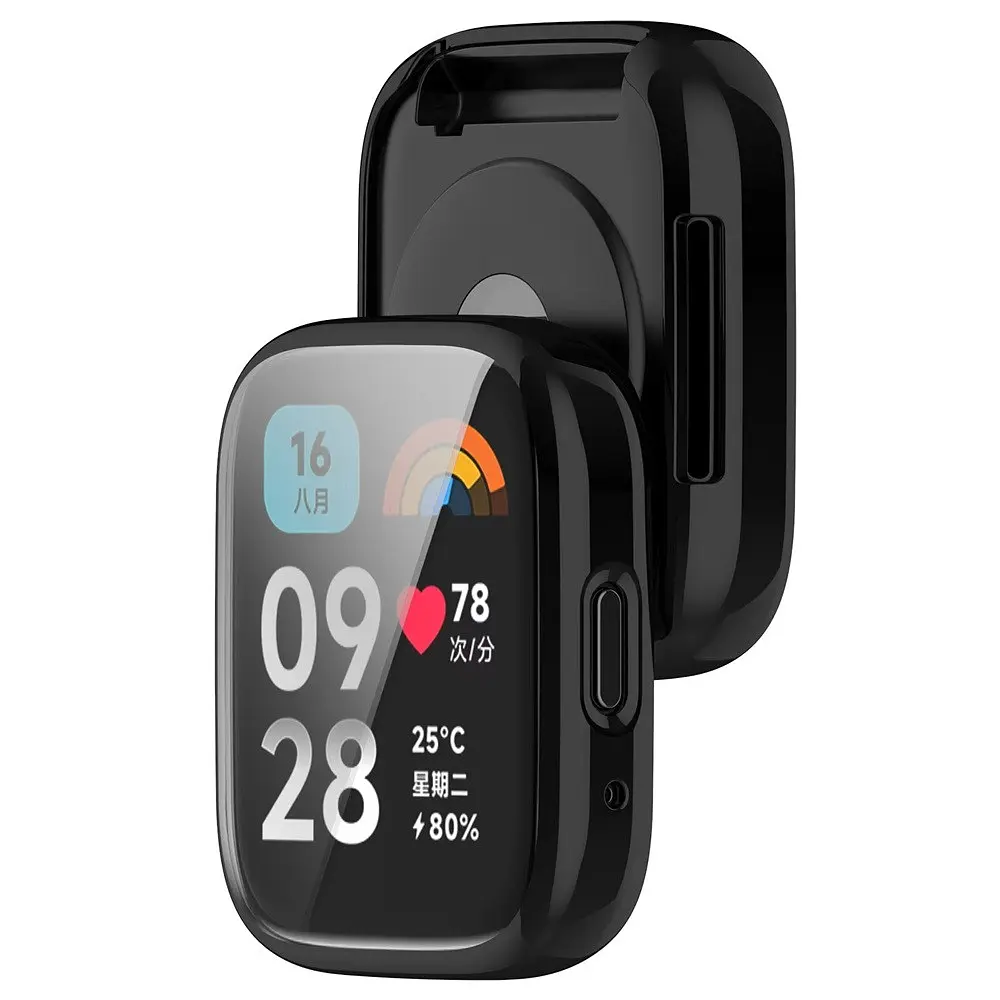 Захисний чохол Tamister для смартгодинника Redmi Watch 3 Active чорний - фото 5