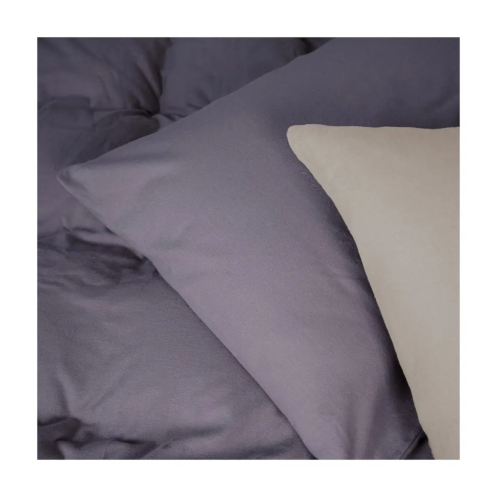 Постільна білизна MirSon 004-001 Cappuchino/Ash grey Фланель 2x143x210 Сімейний (2200009658495) - фото 3