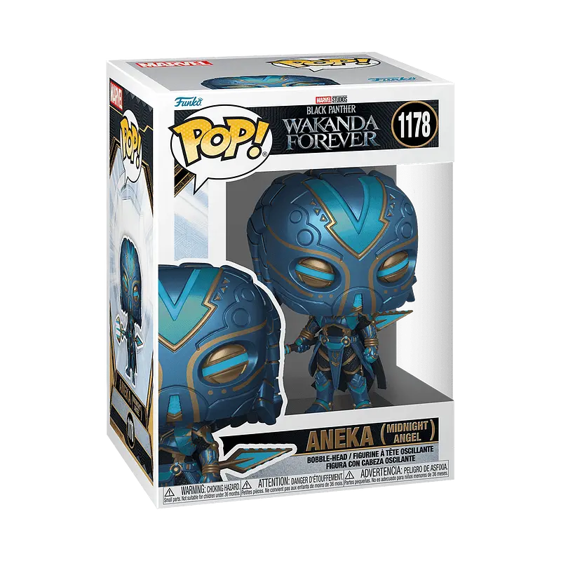 Фигурка Funko Marvel Pop Black Panther - Aneka (Midnight Angel) 66720 - фото 2