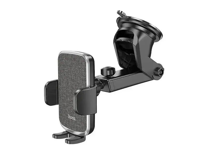 Автомобільний тримач для смартфона Hoco CA95 Polaris Telescopic Holder Black (6931474758514) - фото 2