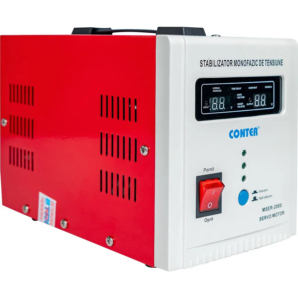 Стабілізатор напруги Conter MSER 2000 VA-V2/1600W [158564] - фото 2