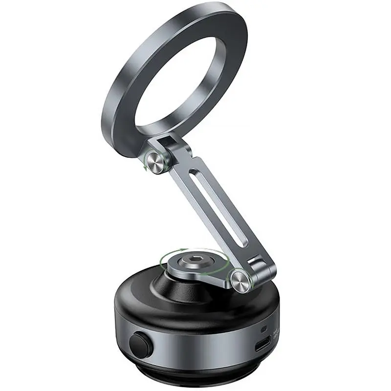 Автотримач Hoco DCA65 Magnetic ring Black - фото 3