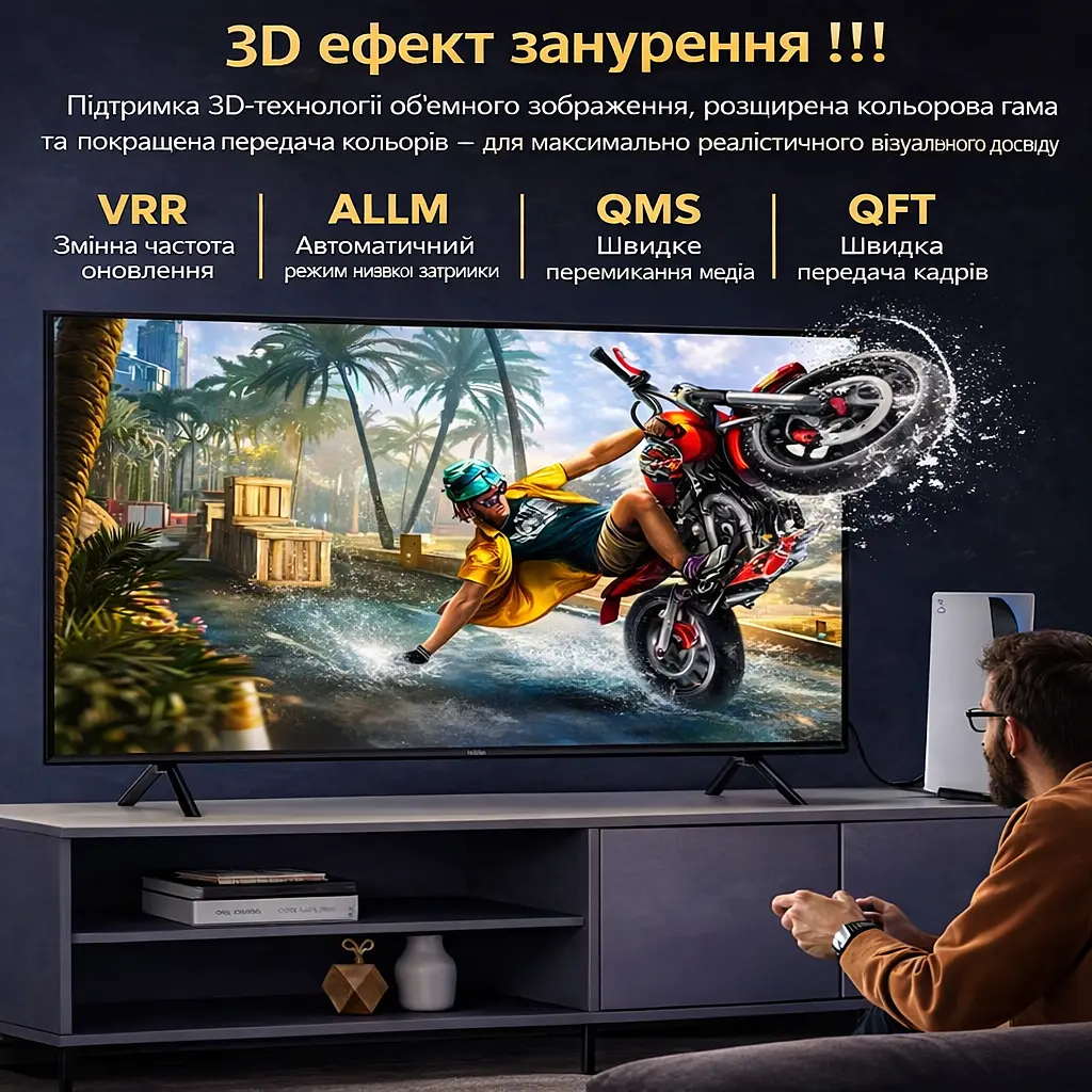 Кабель HDMI HDMI 2 метра 8K UltraHD швидкий шнур HDMI 2.1 HDR для ТВ ноутбука проектора PS4 PS5 - фото 4