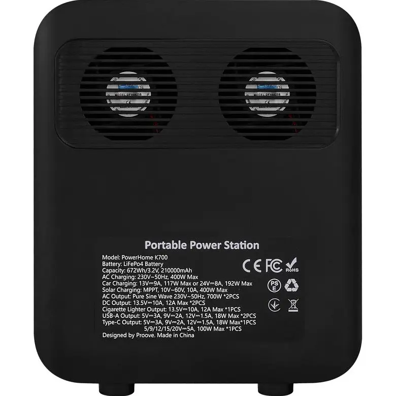 Зарядна станція Proove PowerHome K700 [114293] - фото 4