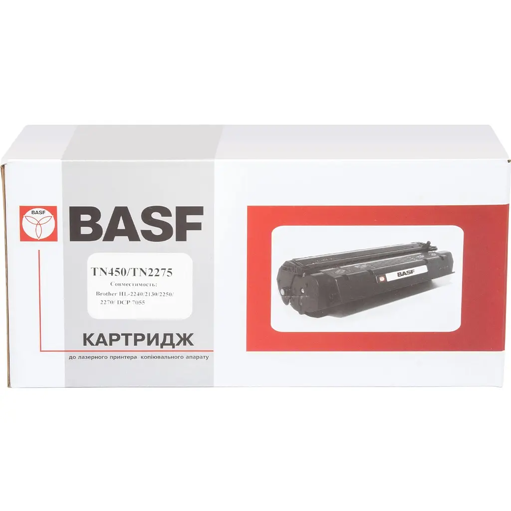 Картридж тон. BASF для Brother HL-2240/TN450 аналог TN450/TN2275 Black ( 2600 ст.) (BASF-KT-TN2275) - фото 4