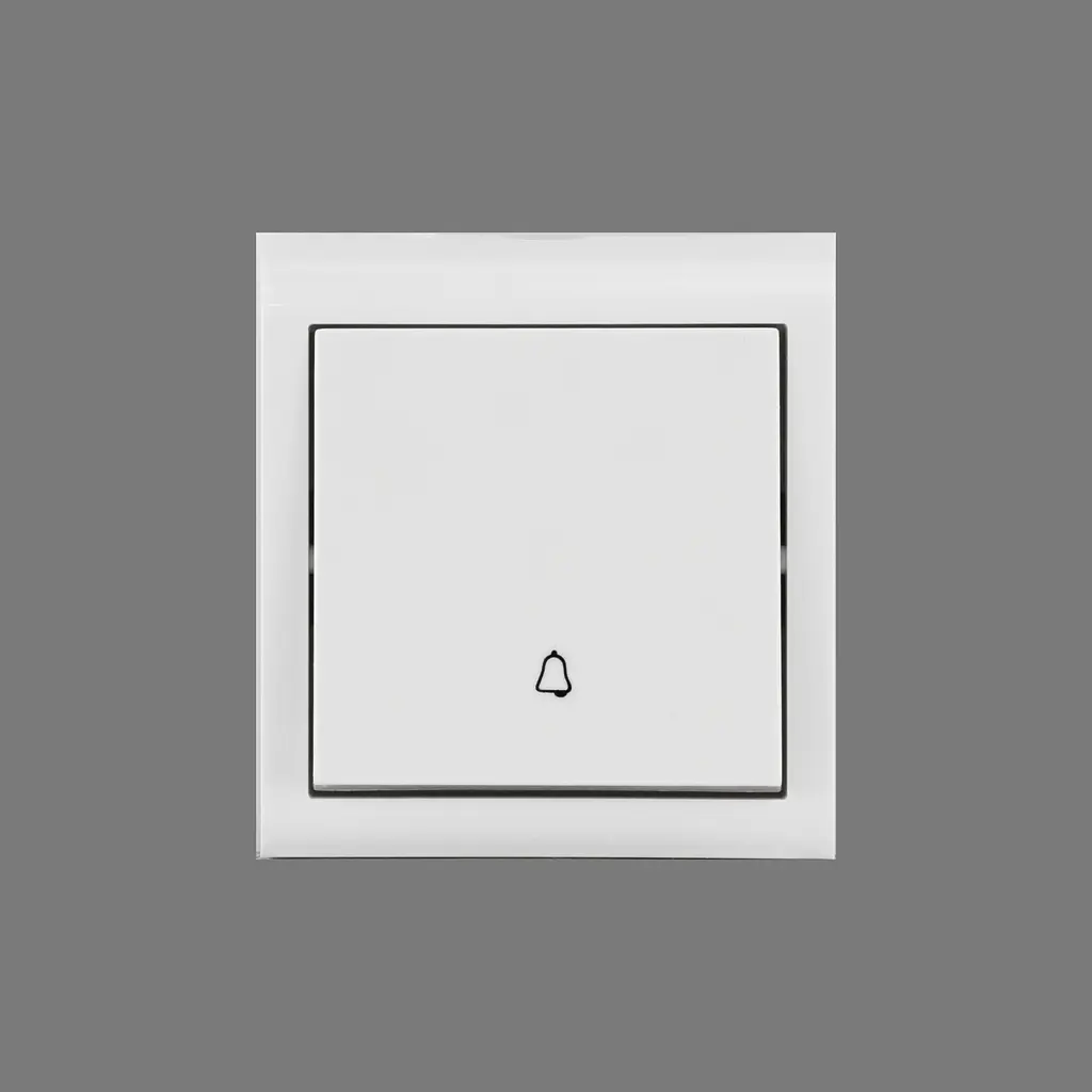 Кнопка дзвінка Ovivo Electric Nivo накладна біла - фото 2