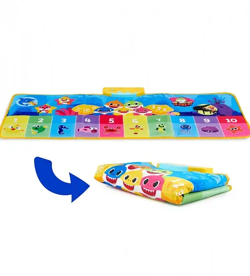 Музичний килимок-піаніно Baby Shark Стрибай і співай, англійська мова (61357) - фото 3