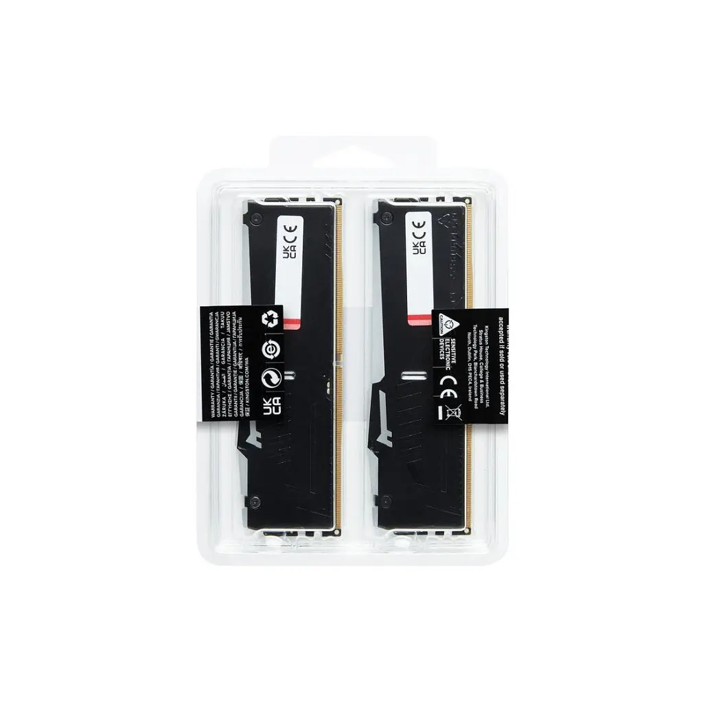 Модуль пам'яті для комп'ютера DDR5 32GB (2x16GB) 5200 MHz Beast RGB XMP Kingston Fury (ex.HyperX) (KF552C40BBAK2-32) - фото 11