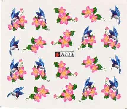 Наклейки для нігтів А233