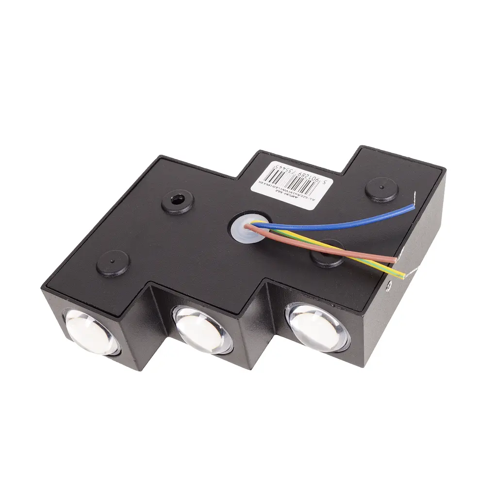 Підсвітка Brille фасадна LED 6W WW IP54 BK (AL-620/6) - фото 11