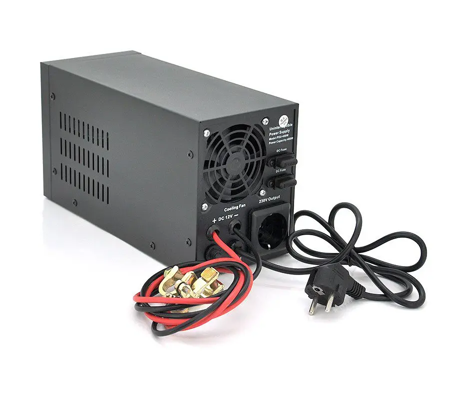 Источник бесперебойного питания с правильной синусоидой Ritar SK600VA 400Вт, DC 145-275V, AC 230V, 12V под внешний АКБ - фото 2