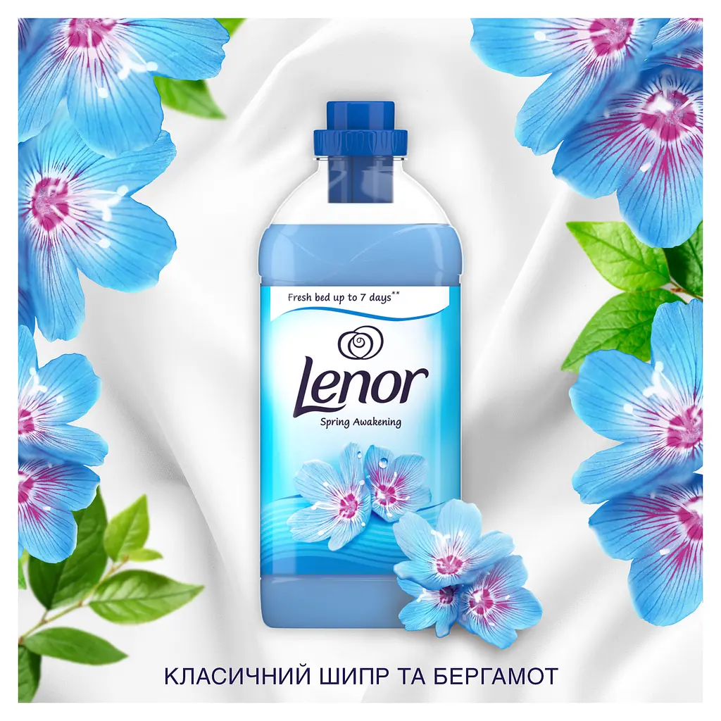 Кондиціонер для білизни Lenor Пробудження весни 1600 мл - фото 7