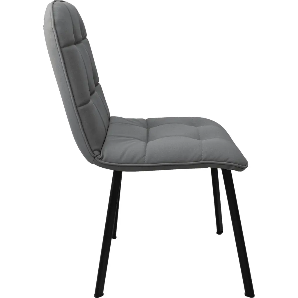 Кухонный стул Примтекс плюс Santi FL black HL-19, бархат черный. (Santi FL black HL-19) - фото 3