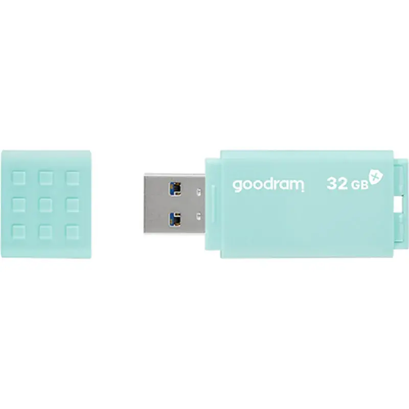 USB флеш накопичувач Goodram 32GB UME3 Care Green USB 3.2 (UME3-0320CRR11) - фото 2
