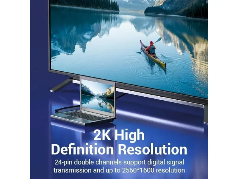 Кабель Vention DVI-D to DVI-D 8m Black (EAEBK) - фото 6
