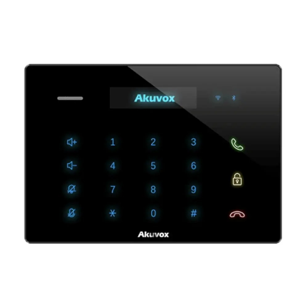 Аудіодомофон C312A - SIP BLACK Akuvox (87-00002)
