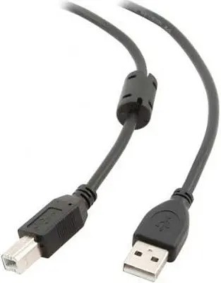 Кабель Maxxter USB 2.0 AM/BM 1m ferrit (UF-AMBM-1M) - фото 2