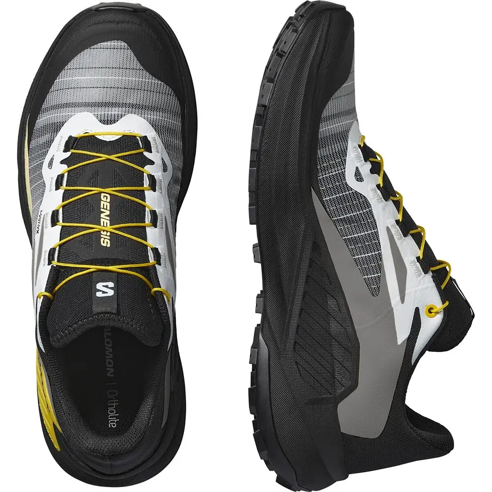 Кросівки Salomon Genesis 8 Black/White/Lemon - фото 4