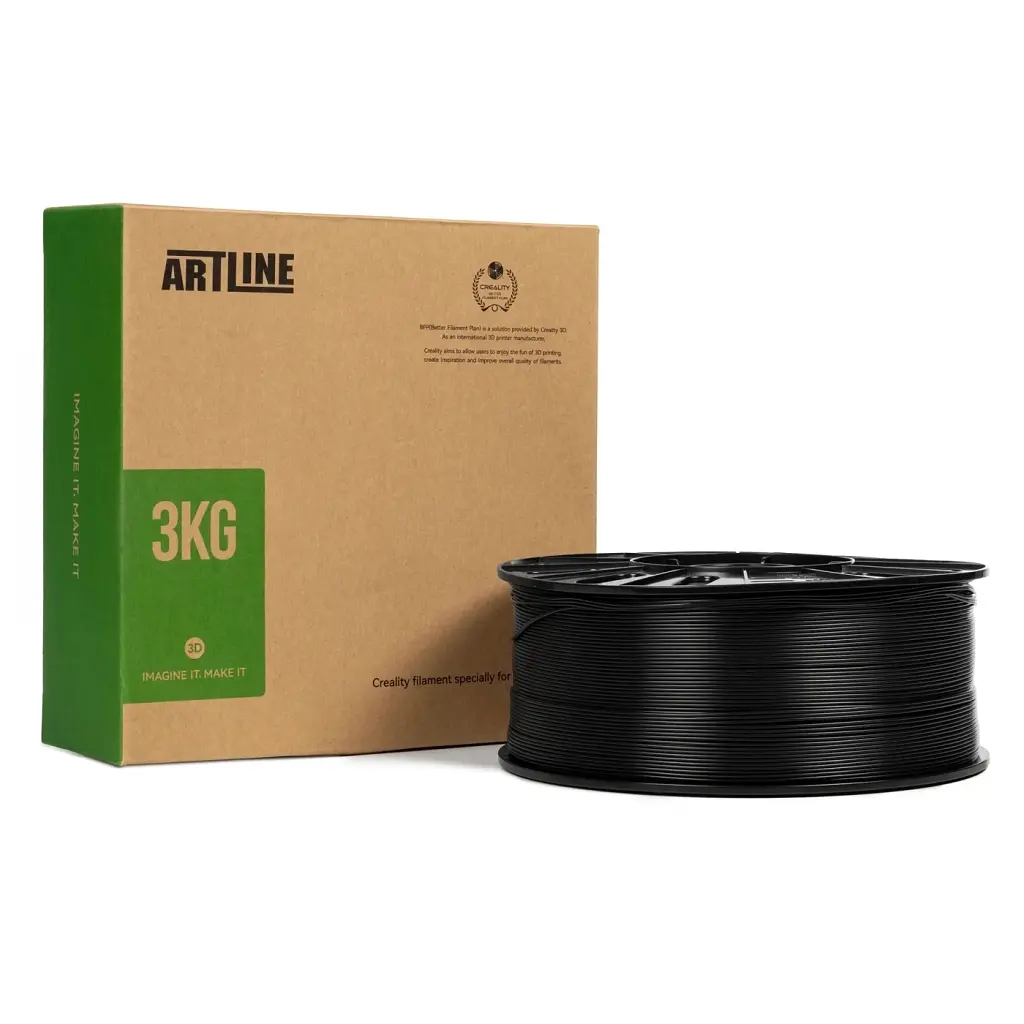Пластик для 3D-принтера Creality PETG 1.75 мм, чорний, 3 кг (3399010140) - фото 5