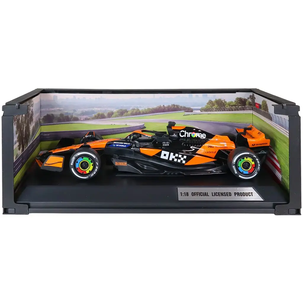 Автомодель - McLaren F1 2024 1:18 (250936MLF1) - фото 9
