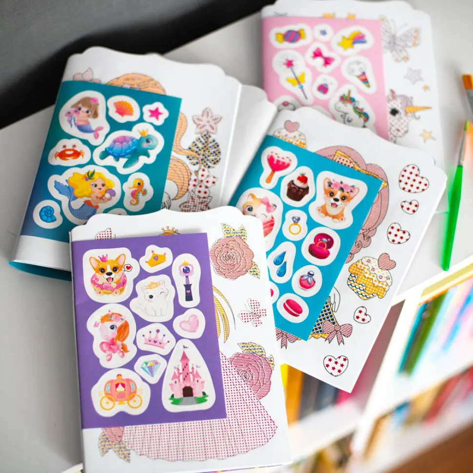 Водная раскраска "Феи" Ранок 10171028, 8 страниц, 21 наклейка - фото 2