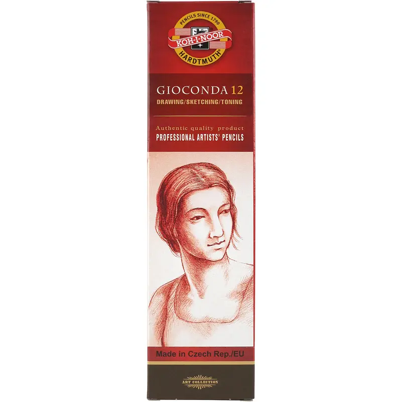Олівець художній Koh-i-Noor Gioconda Negro середній графіт (8815) - фото 2