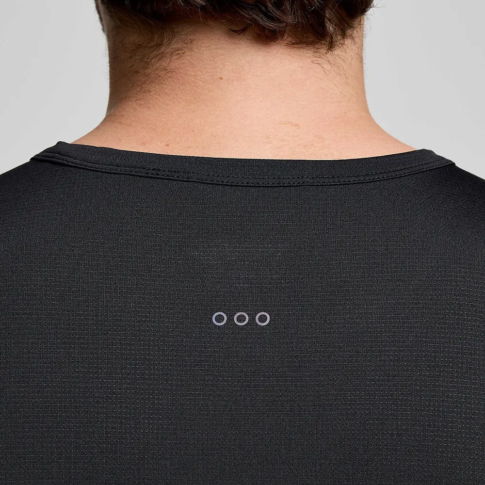 Кофта Saucony Stopwatch Long Sleeve Black L (1097-SAM800379-BK L) - фото 4