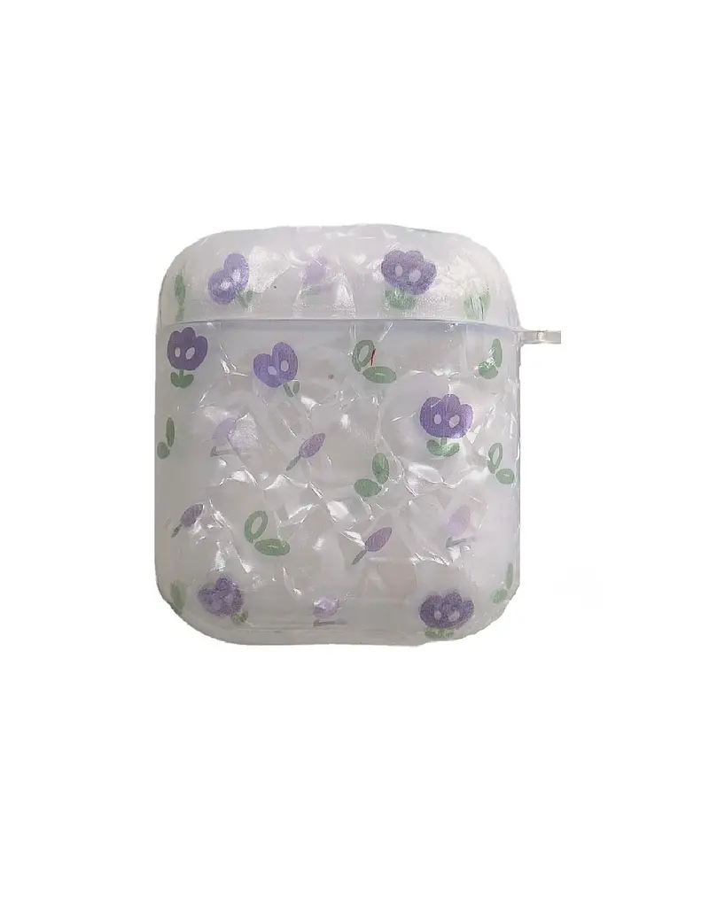 Чохол на AirPods 1-2 ANbeauty Pearl Flower Прозорий (AN0103346)