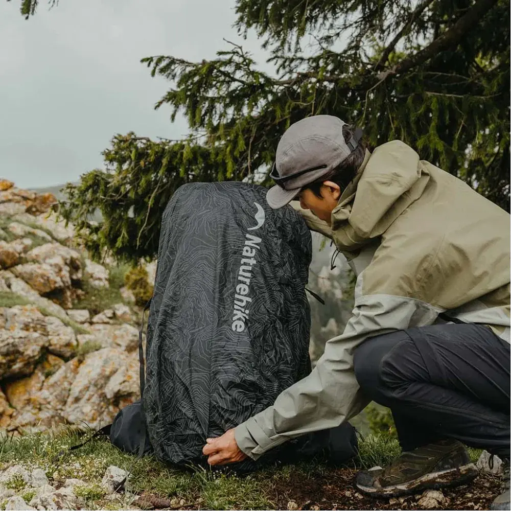 Чохол для рюкзака Naturehike CNK2450PJ010 M Black - фото 5