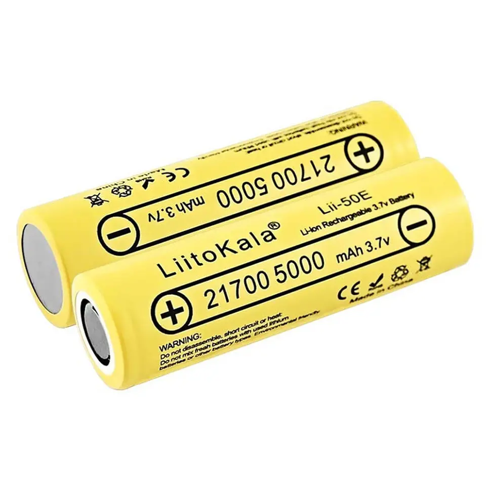 Акумулятор LiitoKala Lii-50E 21700 5000mah battery - фото 2