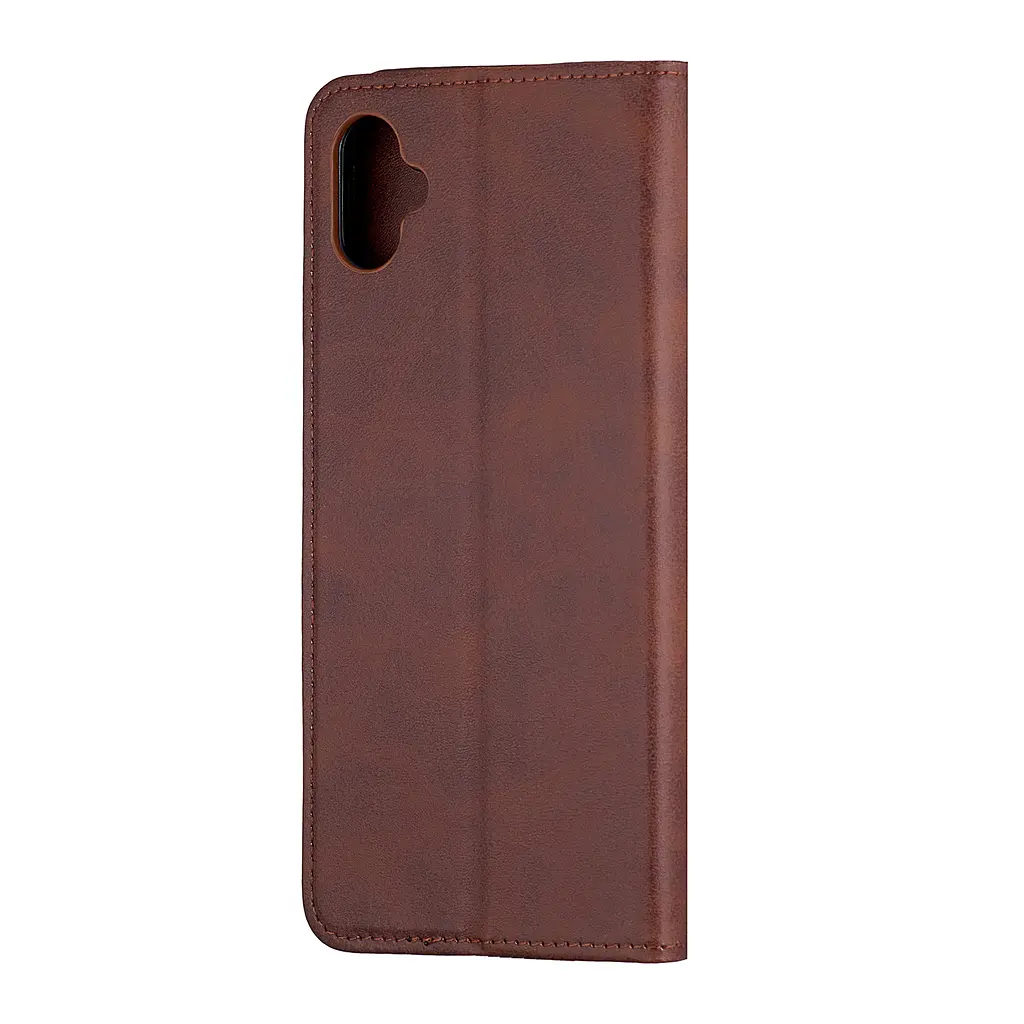Чохол-книжка Premium Samsung A05 (A055) Dark Brown - фото 3