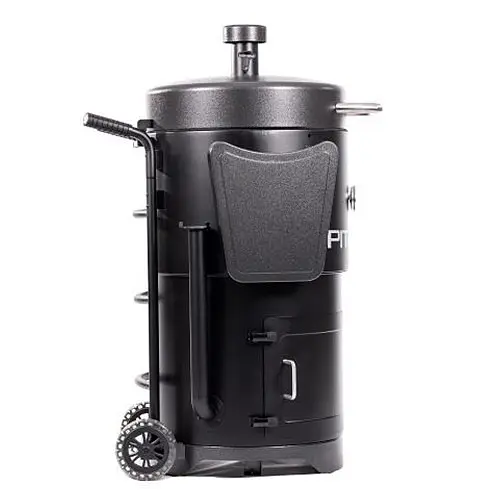 Вугільний смокер Pit Boss Champion бочкова форма коптильня-гриль (10806) - фото 6