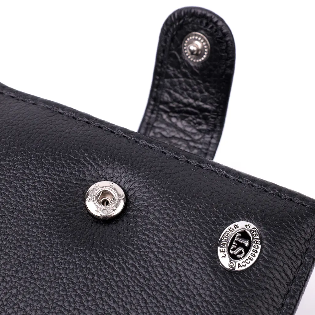 Чоловічий шкіряний гаманець ST Leather 12,5х10х2 см acs0028296 - фото 3