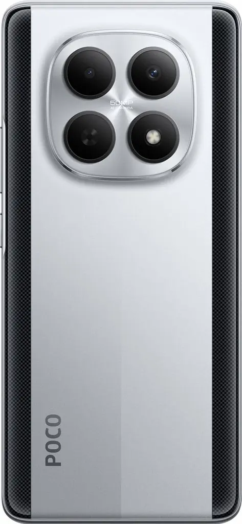 Смартфон Xiaomi POCO M8 5G 12/512GB Silver - фото 2