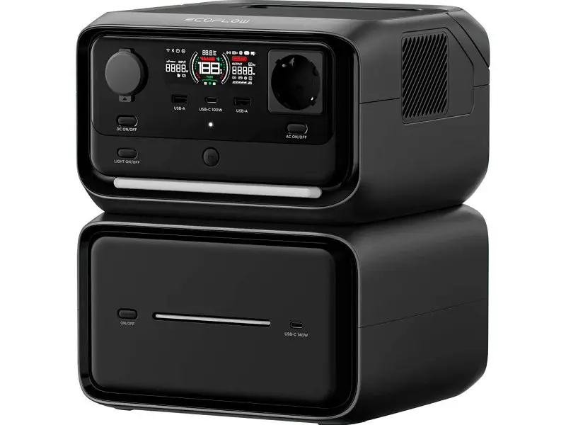 Комплект зарядної станції EcoFlow RIVER 3 Max Plus (EFRIVER3MaxPlus-EU-CBOX)