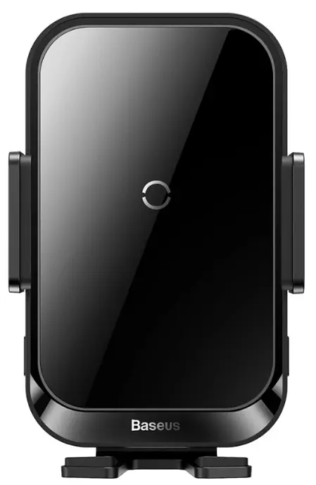 Автотримач із бездротовою зарядкою Baseus Halo Electric Wireless Charger 15W Black (SUDD000001) [82037] - фото 2
