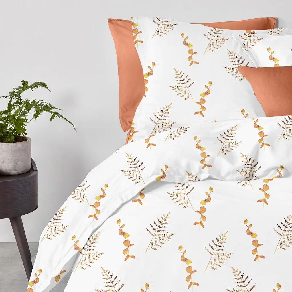 Набір наволочок Cosas Amber Foliage 50х70 см (SetPillow_FoliageTerrakot_Terrakot_50х70) - фото 4