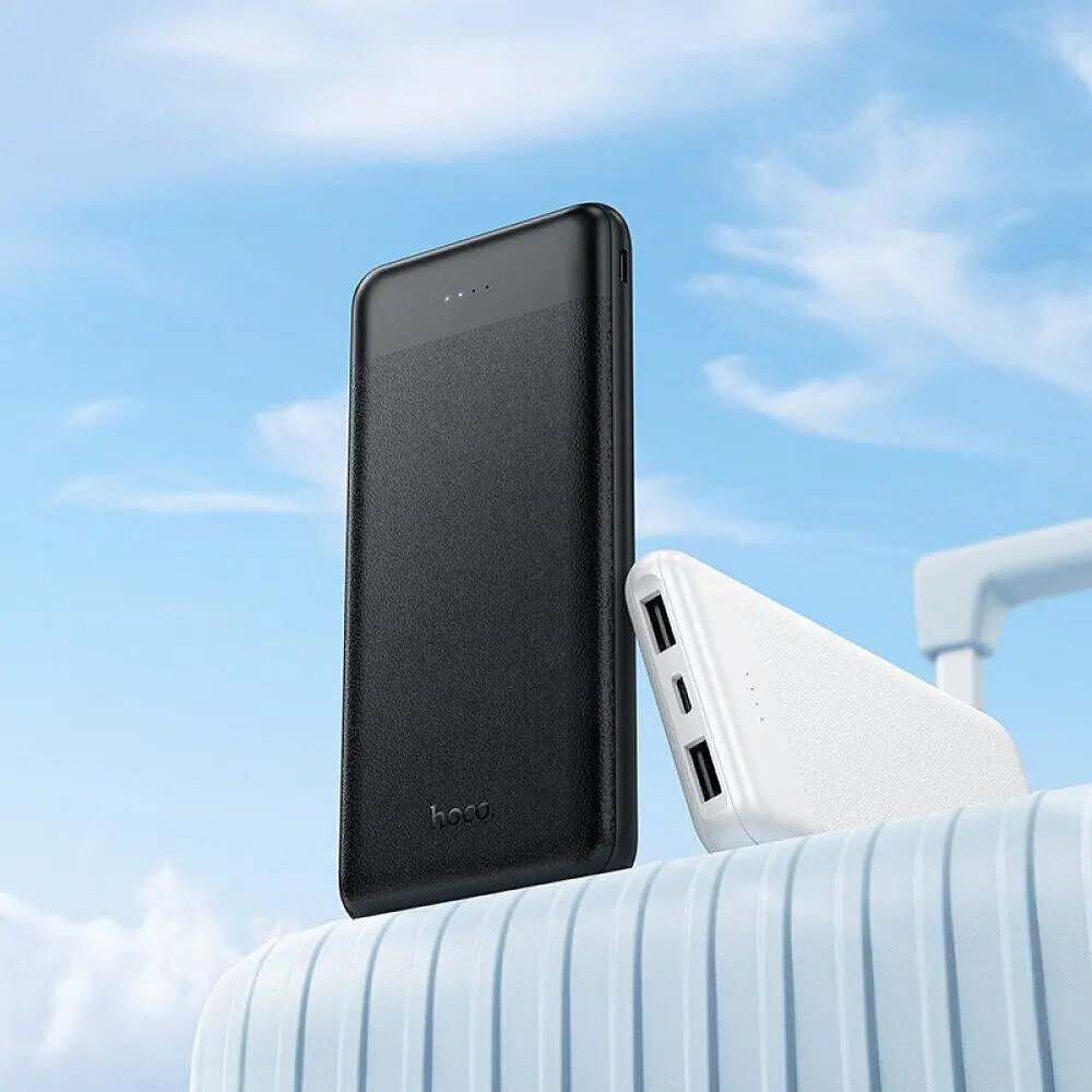 Зовнішній акумулятор Hoco J153 Stability 10000mAh 10W Black [152065] - фото 5