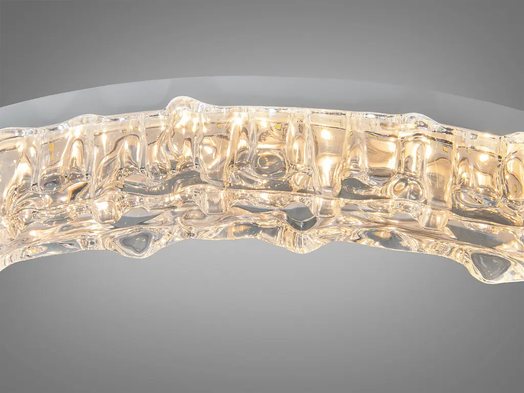 Стельова LED люстра кільця біла 72W - фото 6