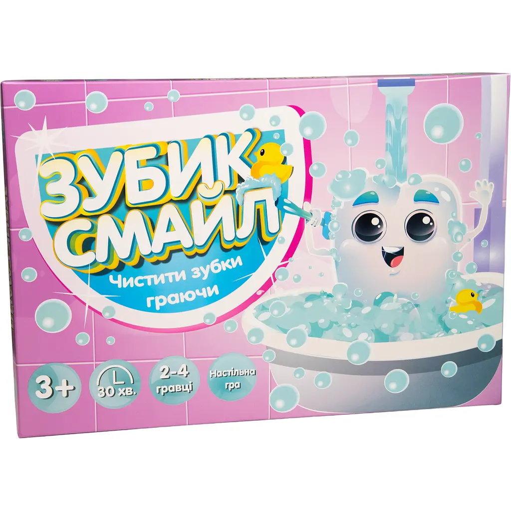 Настольная игра Strateg Зубик Смайл (30398)