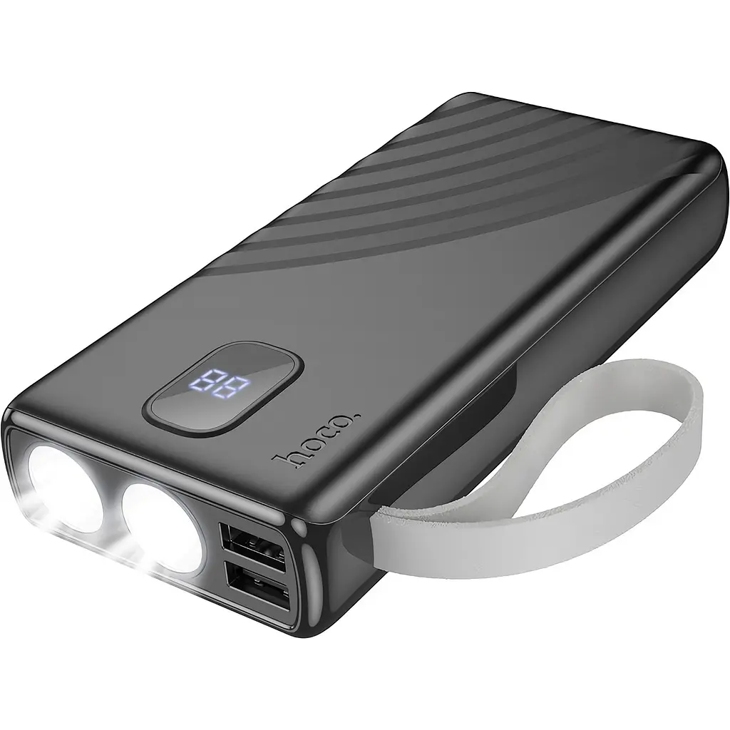 Внешний аккумулятор Hoco J129A Nature 20000mAh 10W Black [117333] - фото 2