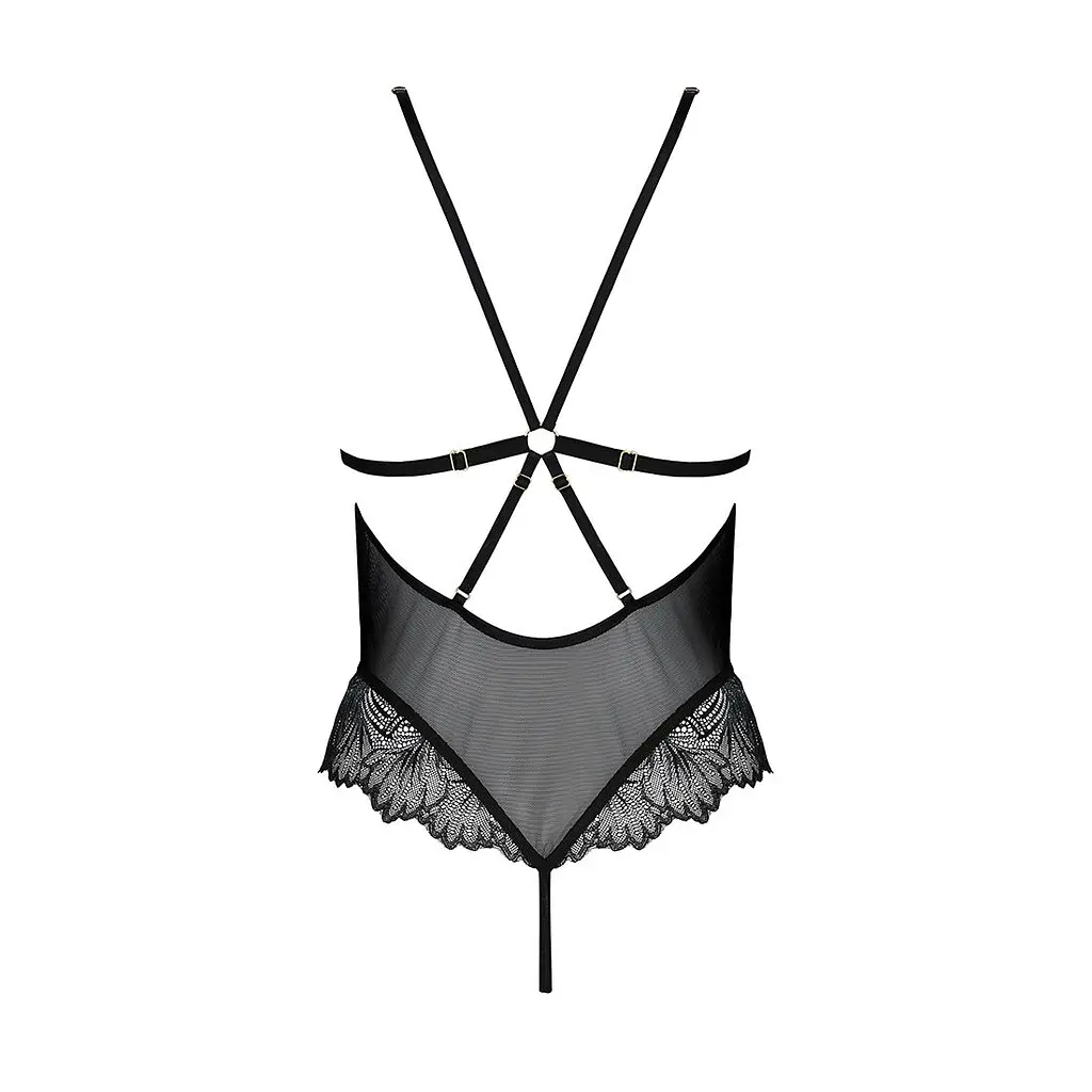 Боді Passion DELIENA BODY L/XL, black - фото 4