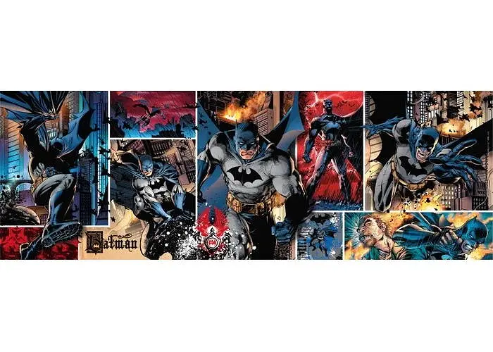 Пазл Clementoni Пригоди супергероя Бетмен, DC Comics (Batman Panorama Puzzle - 1000 pcs.), 1000 ел. (панорама) (39500) - фото 2